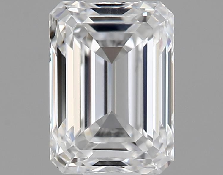 Diamante Naturale Taglio Smeraldo 0.7ct VG/EX E VVS2 - GIA - 5.84x4.18x2.8mm