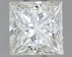 Diamante Naturale Taglio Princess 0.61ct VG/VG J VS1 - GIA - 4.73x4.68x3.46mm