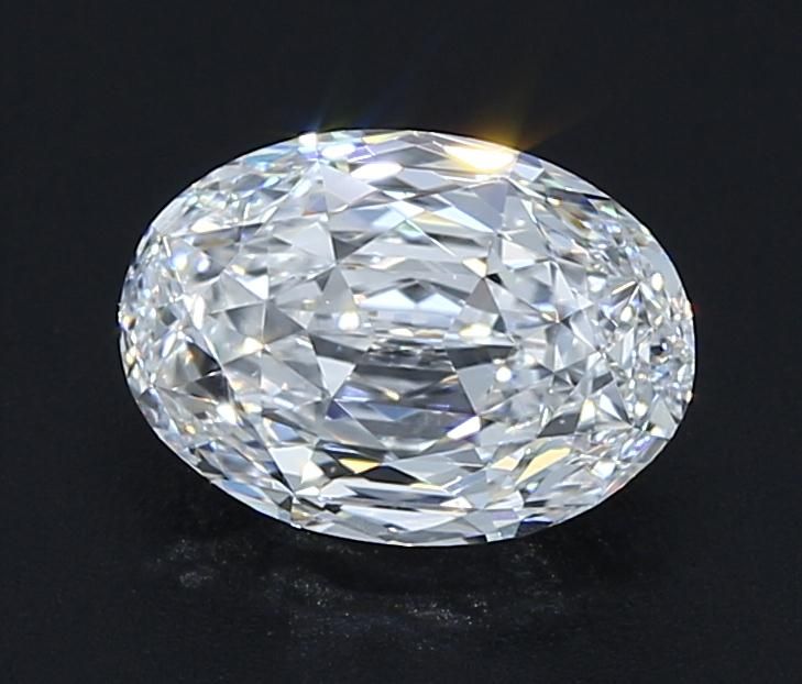 Diamante Naturale Taglio Ovale 1.02ct VG/VG D VS1 - GIA - 7.2x5.14x3.37mm