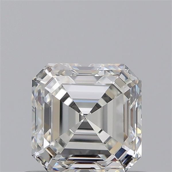 Diamante Naturale Taglio Asscher 0.74ct VG/EX H VVS1 - GIA - 4.96x4.94x3.34mm
