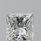 Diamante Naturale Taglio Princess 0.9ct VG/EX E VVS1 - GIA - 5.4x5.29x3.73mm