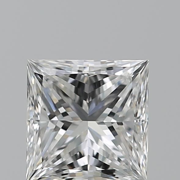 Diamante Naturale Taglio Princess 0.9ct VG/EX E VVS1 - GIA - 5.4x5.29x3.73mm