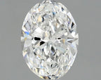 Diamante Naturale Taglio Ovale 0.5ct VG/VG E VVS2 - GIA - 6.14x4.42x2.8mm
