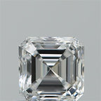Diamante Naturale Taglio Asscher 0.7ct VG/EX D VS1 - GIA - 4.85x4.85x3.32mm