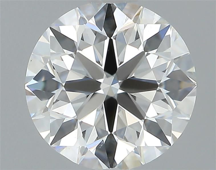 Diamante Naturale Taglio Brillante 0.5ct 3EX F VS2 - IGI - 5.02x5.04x3.16mm