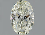 Diamante Naturale Taglio Ovale 0.9ct VG/EX J VVS2 - GIA - 7.93x5.3x3.35mm