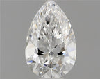 Diamante Naturale Taglio Goccia 0.42ct VG/VG F VVS1 - GIA - 6.58x4.17x2.68mm