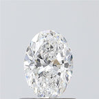 Diamante Naturale Taglio Ovale 0.6ct EX/EX E VS1 - GIA - 6.57x4.64x2.92mm
