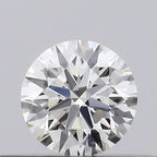 Diamante Naturale Taglio Brillante 0.24ct 3EX J VS1 - GIA - 3.97x3.98x2.46mm