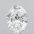 Diamante Naturale Taglio Ovale 0.55ct EX/EX D VS2 - IGI - 6.62x4.69x2.7mm