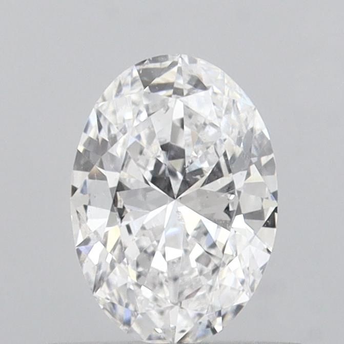 Diamante Naturale Taglio Ovale 0.55ct EX/EX D VS2 - IGI - 6.62x4.69x2.7mm