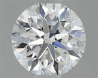 Diamante Taglio Brillante 0.5ct VG/EX/EX D VVS2 - IGI - 4.93x4.98x3.21mm