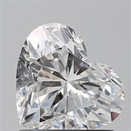 Diamante Naturale Taglio Cuore 1.01ct VG/EX G VVS2 - GIA - 6.23x7.13x3.86mm