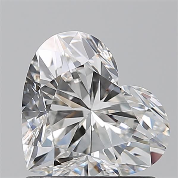 Diamante Naturale Taglio Cuore 1.01ct VG/EX G VVS2 - GIA - 6.23x7.13x3.86mm