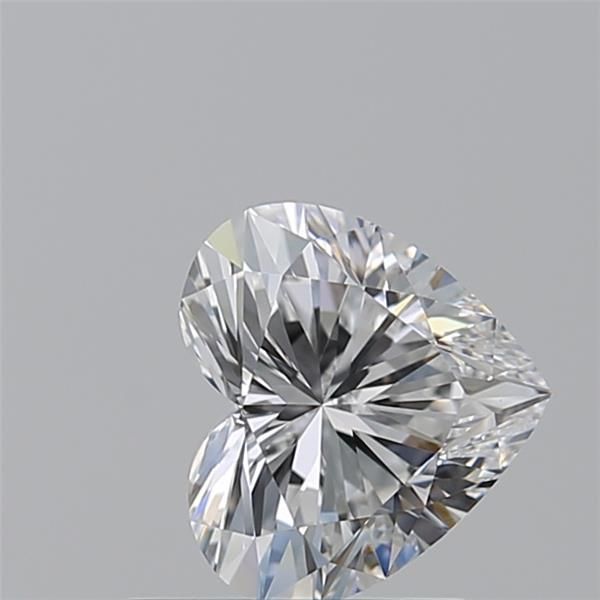 Diamante Naturale Taglio Cuore 1.01ct VG/EX D IF - GIA - 6.34x6.97x4.12mm