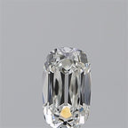 Diamante Naturale Taglio Old Miner 0.5ct VG/VG G VVS2 - GIA - 6.26x3.69x2.45mm