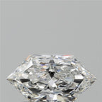 Diamante Naturale Taglio Esagonale 0.7ct EX/EX F VVS1 - GIA - 8.63x4.54x2.78mm