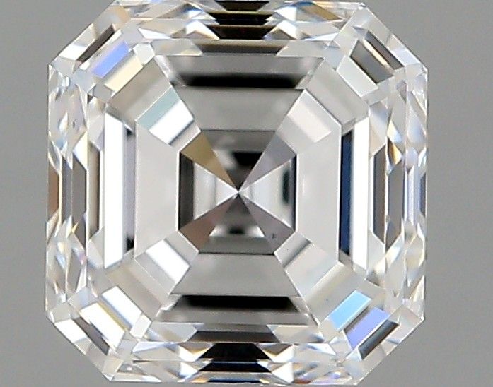 Diamante Naturale Taglio Asscher 1.5ct EX/EX E VS2 - GIA - 6.08x6.0x4.31mm