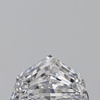 Diamante Naturale Taglio Scudo 0.45ct EX/EX D VS1 - GIA - 6.67x3.91x2.59mm