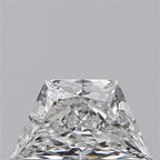 Diamante Naturale Taglio Trapezio 0.5ct EX/VG F VVS2 - GIA - 7.19x4.07x2.65mm