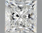 Diamante Naturale Taglio Princess 1.51ct VG/EX E VS2 - GIA - 6.23x6.12x4.49mm