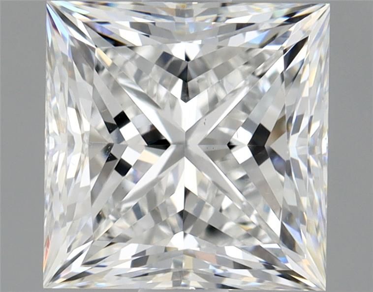 Diamante Naturale Taglio Princess 1.51ct VG/EX E VS2 - GIA - 6.23x6.12x4.49mm