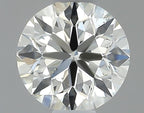 Diamante Naturale Taglio Brillante 0.37ct 3EX H VS2 - IGI - 4.56x4.58x2.88mm