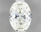 Diamante Naturale Taglio Ovale 0.62ct VG/EX J VS1 - GIA - 6.69x4.73x2.92mm