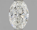 Diamante Naturale Taglio Ovale 0.45ct VG/EX H VVS1 - GIA - 6.16x4.22x2.69mm