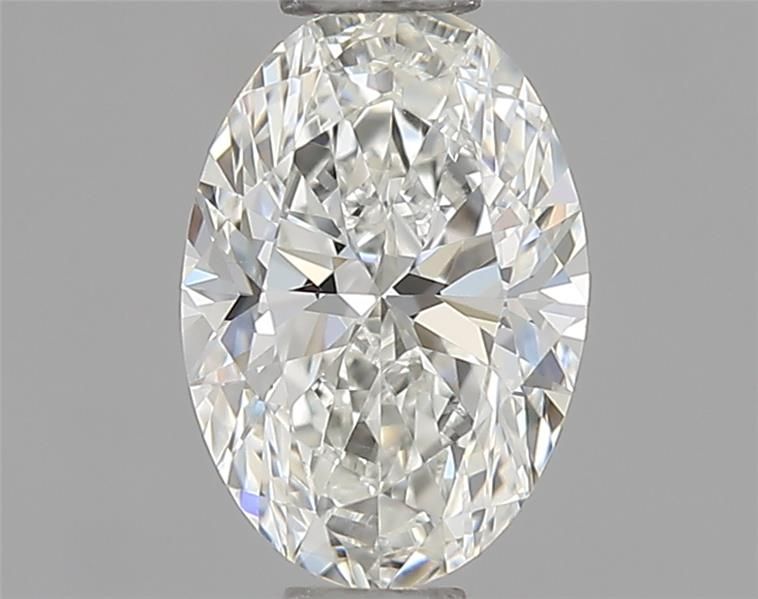 Diamante Naturale Taglio Ovale 0.45ct VG/EX H VVS1 - GIA - 6.16x4.22x2.69mm