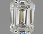 Diamante Naturale Taglio Smeraldo 0.45ct VG/EX F VVS1 - GIA - 4.98x3.68x2.5mm