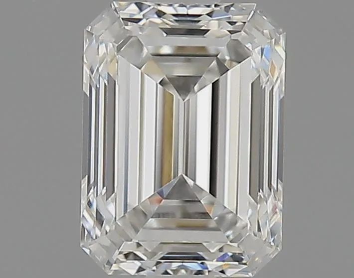 Diamante Naturale Taglio Smeraldo 0.45ct VG/EX F VVS1 - GIA - 4.98x3.68x2.5mm