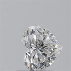 Diamante Naturale Taglio Cuore 0.71ct VG/EX E VVS2 - GIA - 5.17x6.02x3.81mm