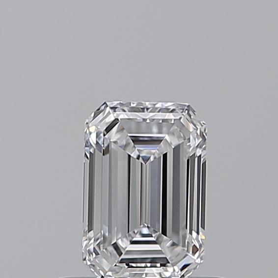 Diamante Naturale Taglio Smeraldo 0.5ct G/EX D VVS2 - GIA - 5.6x3.77x2.43mm