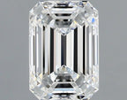 Diamante Naturale Taglio Smeraldo 0.6ct EX/EX D VVS1 - GIA - 5.77x4.04x2.68mm
