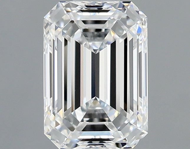 Diamante Naturale Taglio Smeraldo 0.6ct EX/EX D VVS1 - GIA - 5.77x4.04x2.68mm