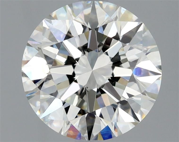 Diamante Naturale Taglio Brillante 1.7ct 3EX I VS2 - GIA - 7.6x7.55x4.76mm