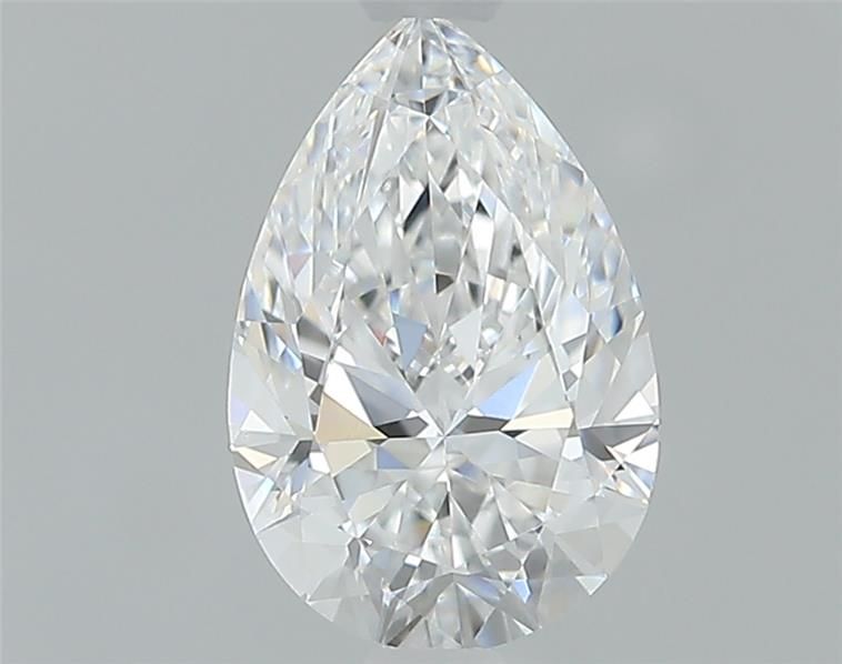 Diamante Naturale Taglio Goccia 0.5ct VG/EX D VS2 - GIA - 6.73x4.45x2.75mm