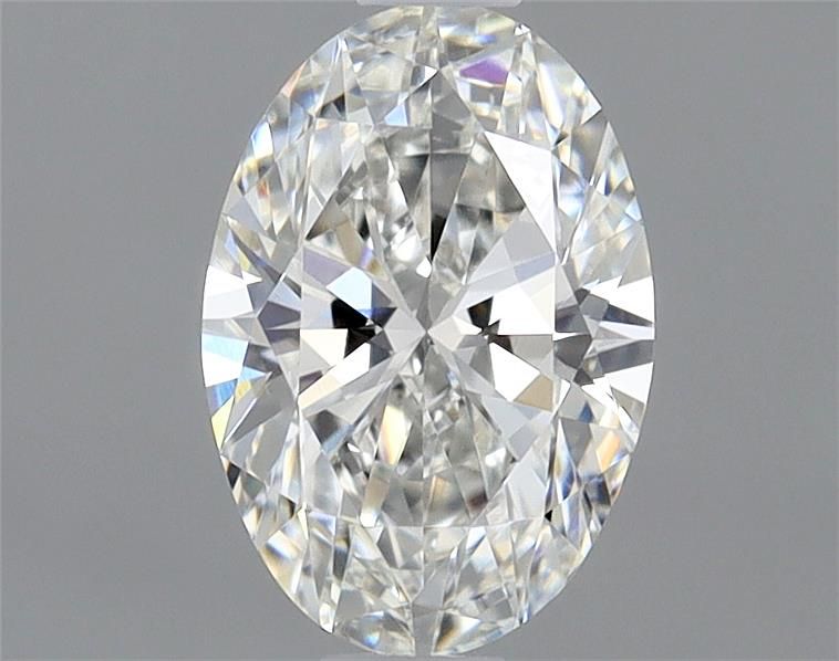 Diamante Naturale Taglio Ovale 0.5ct G/VG F VS1 - GIA - 6.46x4.43x2.76mm