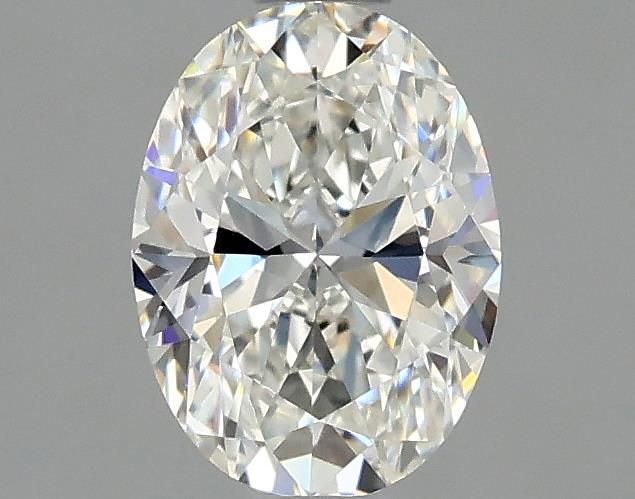 Diamante Naturale Taglio Ovale 0.71ct VG/VG H VVS2 - GIA - 6.79x5.01x3.11mm
