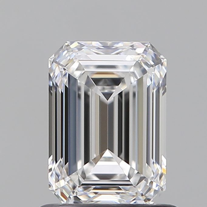 Diamante Naturale Taglio Smeraldo 0.91ct EX/EX D VVS2 - GIA - 6.57x4.67x2.95mm