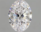 Diamante Naturale Taglio Ovale 1ct VG/VG D VS2 - GIA - 7.78x5.6x3.57mm