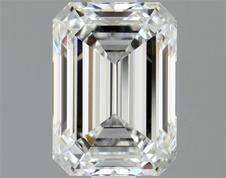 Diamante Naturale Taglio Smeraldo 1.05ct EX/EX F IF - GIA - 6.79x4.84x3.18mm