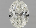 Diamante Naturale Taglio Ovale 0.7ct VG/EX J VS1 - IGI - 6.84x4.87x3.05mm