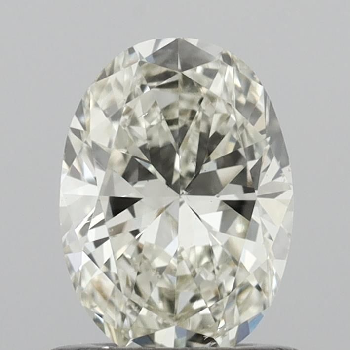 Diamante Naturale Taglio Ovale 0.71ct VG/VG J VS2 - IGI - 7.03x5.02x3.12mm