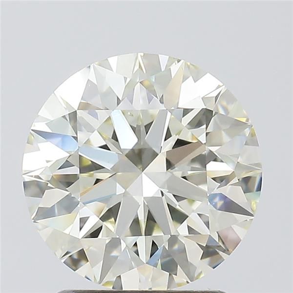 Diamante Naturale Taglio Brillante 1.8ct 3EX J VS1 - IGI - 7.76x7.78x4.87mm