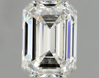 Diamante Naturale Taglio Smeraldo 0.6ct VG/EX H IF - GIA - 5.57x3.99x2.71mm