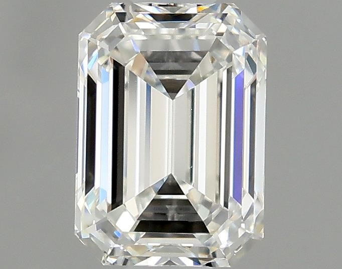 Diamante Naturale Taglio Smeraldo 0.6ct VG/EX H IF - GIA - 5.57x3.99x2.71mm