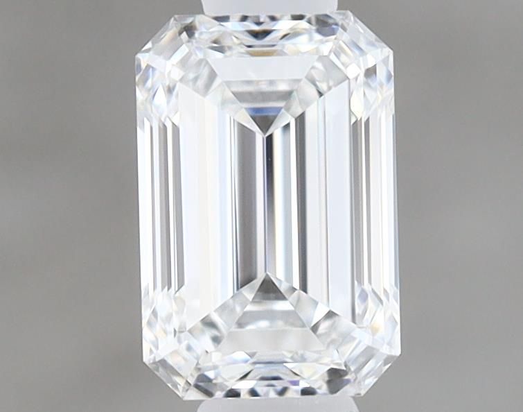 Diamante Naturale Taglio Smeraldo 0.52ct VG/EX E IF - GIA - 5.52x3.68x2.52mm