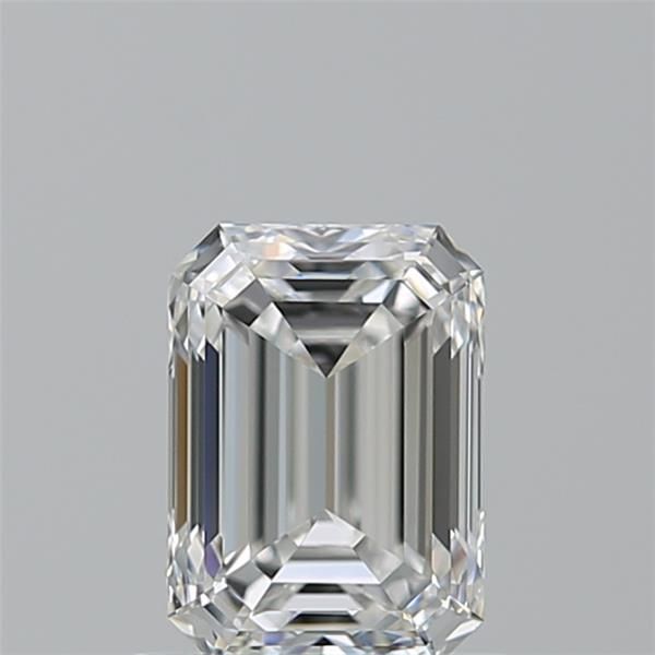 Diamante Naturale Taglio Smeraldo 0.9ct EX/EX E VVS1 - GIA - 6.41x4.59x3.12mm